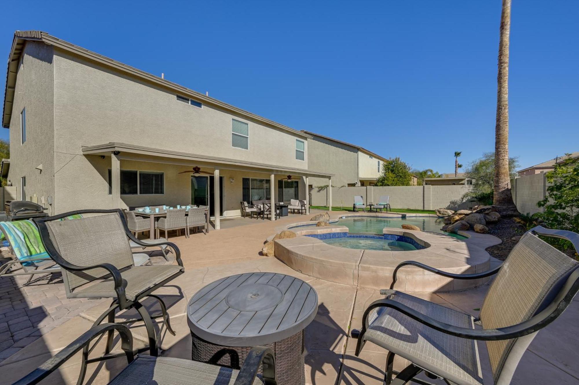 Spacious Arizona Home Pool, 9 Mi To San Tan Mtn Queen Creek エクステリア 写真